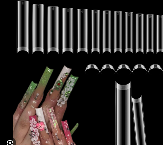 Xtra long nails added to lengths!